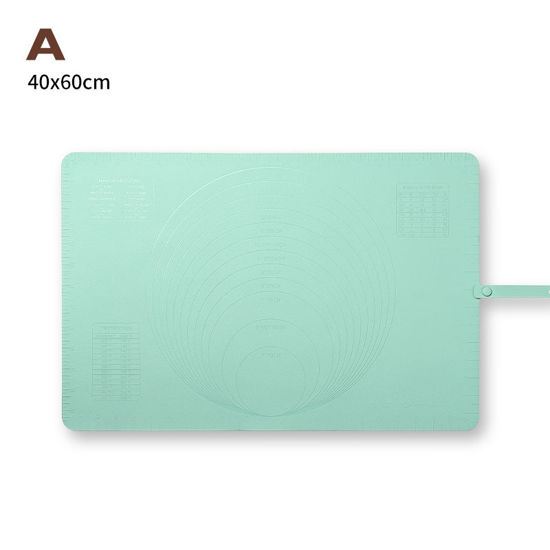 New Large Silicone Band Scale Non-slip Dough Rolling Pad.