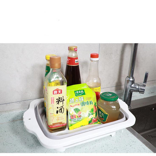 Plastic Multifunctional Folding Cutting Board.