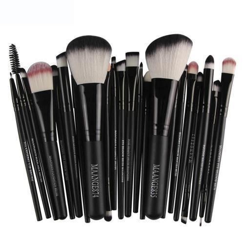 22 Piece Cosmetic Makeup Brush Set.