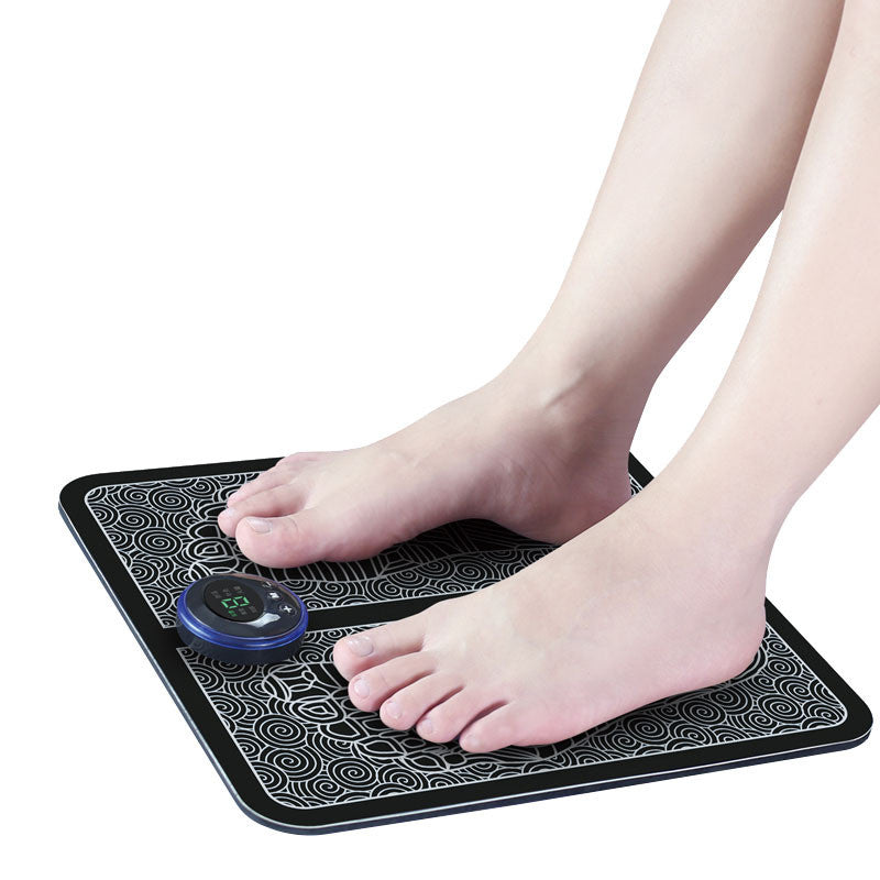 Electric EMS Foot Massager Pad Feet Muscle Stimulator Leg Reshaping Foot Massage Mat Relieve Ache Pain Health Care.
