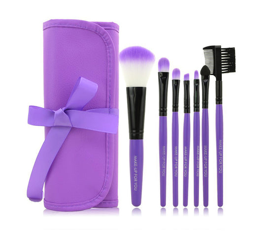 7 Makeup Tools Makeup Brushes Portable Full Makeup Brushes.