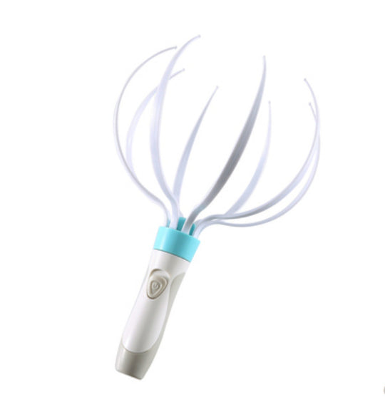 Head Scalp Massager Octopus Vibration And Refreshing Electric Massager.