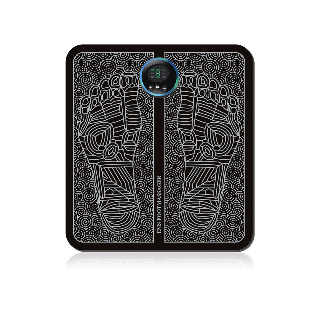 Electric EMS Foot Massager Pad Feet Muscle Stimulator Leg Reshaping Foot Massage Mat Relieve Ache Pain Health Care.