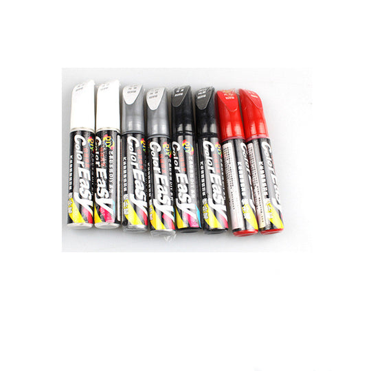 Scratch repair car paint artifact