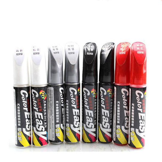 Scratch repair car paint artifact