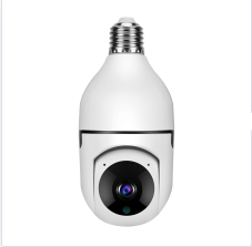 WiFi CAMERA 1080P Bulb 4X Zoom Camera E27 Home 5GWiFi Alarm Monitor.