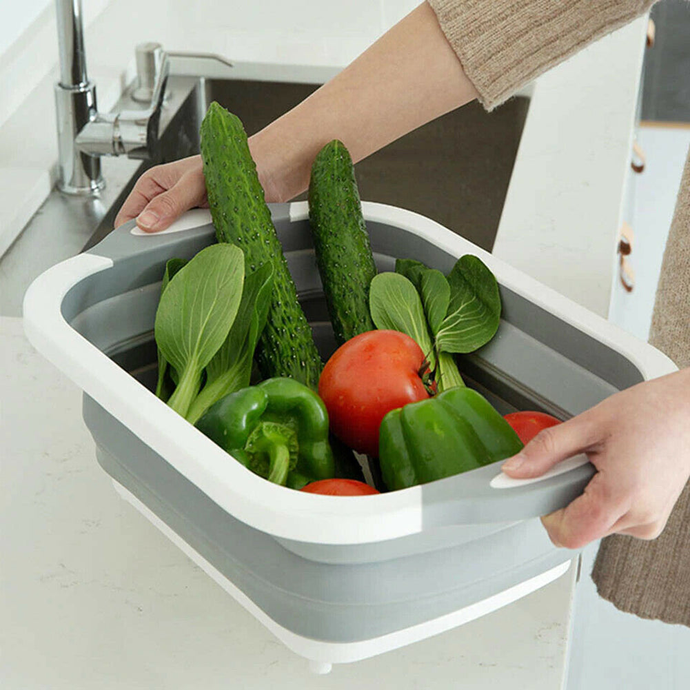 Plastic Multifunctional Folding Cutting Board.