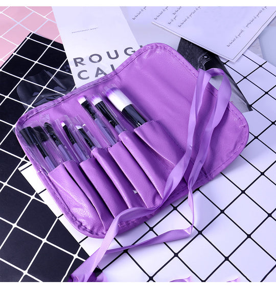 7 Makeup Tools Makeup Brushes Portable Full Makeup Brushes.