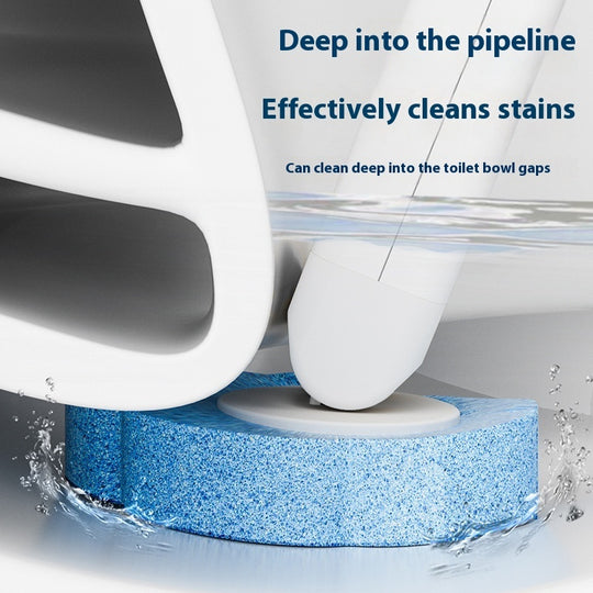 Disposable Toilet Brush Set Household Bathroom Without Dead Angle