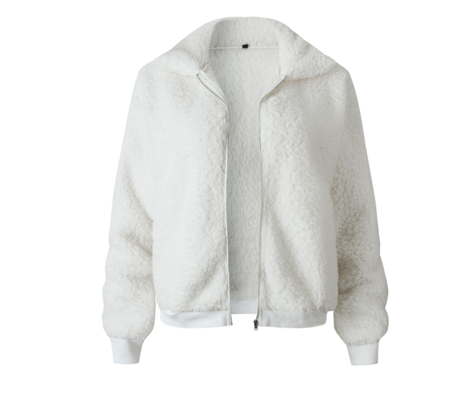 women's long-sleeved Sherpa Jacket
