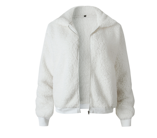 women's long-sleeved Sherpa Jacket