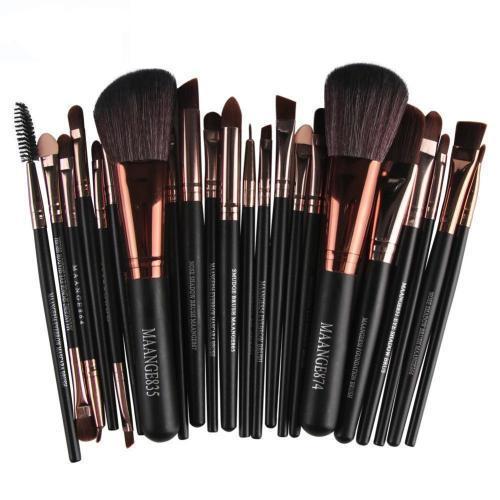 22 Piece Cosmetic Makeup Brush Set.