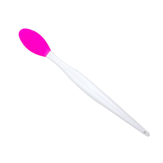 Silicone nose cleaning brush.