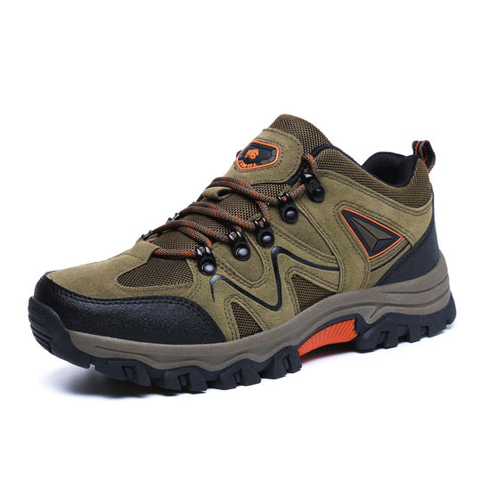 Outdoor Hiking Waterproof Non-slip Low-cut Hiking Shoes.
