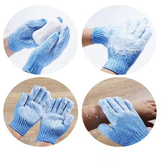 Bath Gloves Powerful Double Sided Exfoliating Bath Towel.
