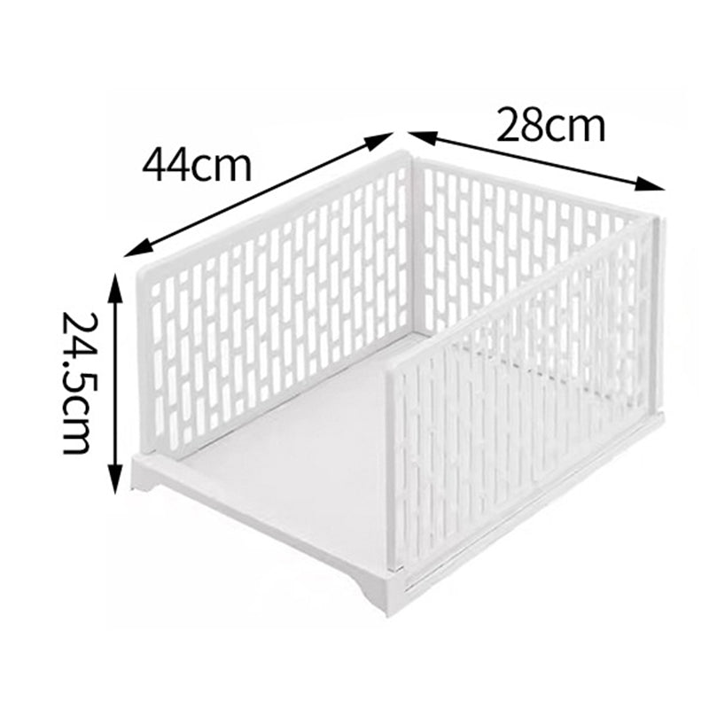 Wardrobe Storage Layered Partition Wardrobe Storage Box.