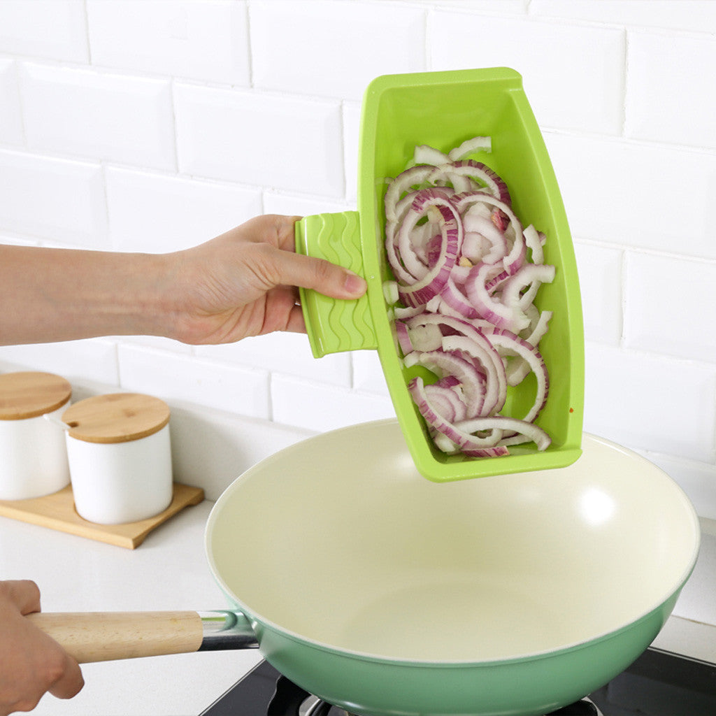 Kitchen drain cutting board.