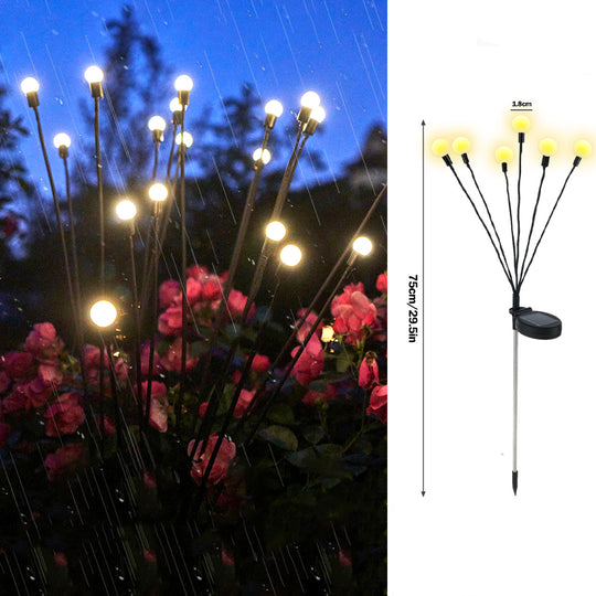 Outdoor Garden Lights: Firefly Solar Light for Outdoor Garden Decoration.