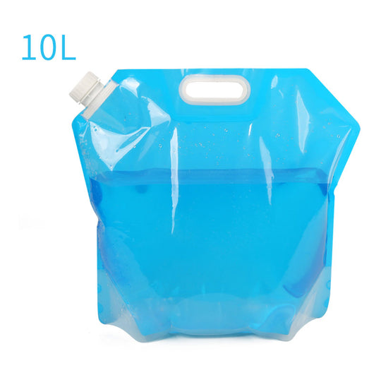 PVC Outdoor Camping Hiking Foldable Portable Water Bags Container.