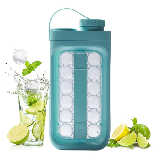 2-in-1 Portable Quick Release Ice Ball Cold Kettle Summer Kitchen Gadgets.