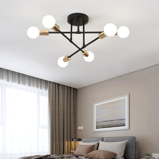Minimalist LED Chandelier for Bedrooms