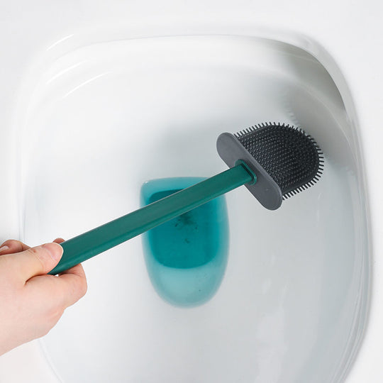 Home Wall Hanging Silicone Toilet Brush.