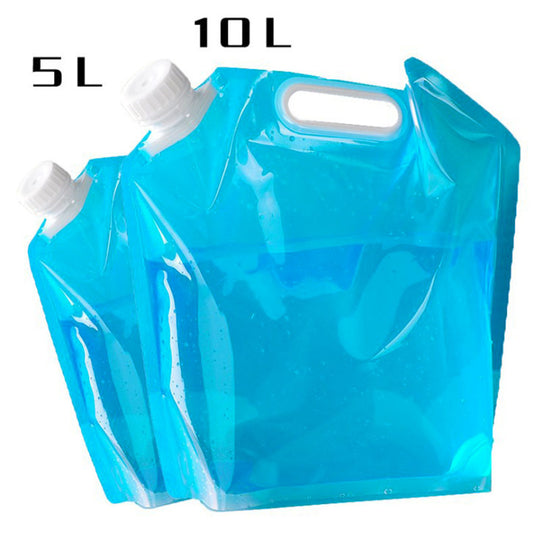 PVC Outdoor Camping Hiking Foldable Portable Water Bags Container.