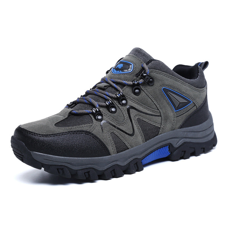 Outdoor Hiking Waterproof Non-slip Low-cut Hiking Shoes.