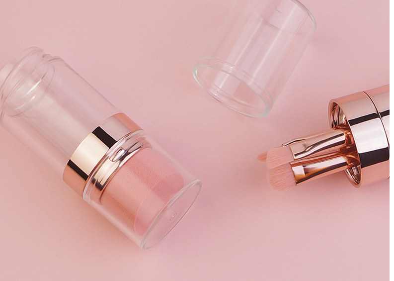 5-in-1 Makeup Brushes Multifunctional Portable Foundation Eyeshadow Puff Powder Maquillaje Cosmetic With Brush Cleaning Bowl.