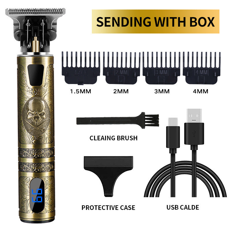 Hair Clipper with a Rechargeable Functionality for Convenient Hair Cutting.