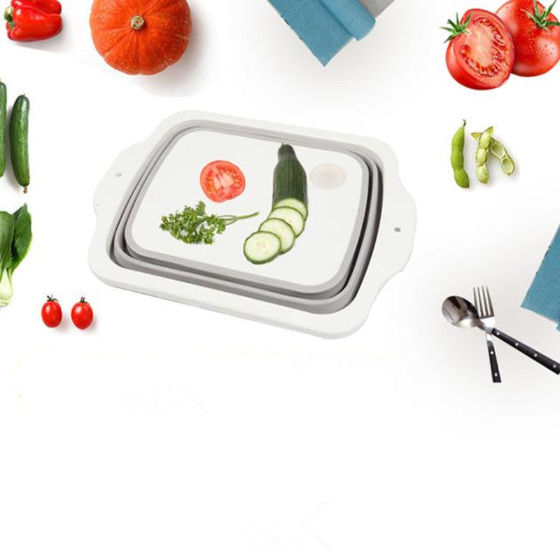 Plastic Multifunctional Folding Cutting Board.