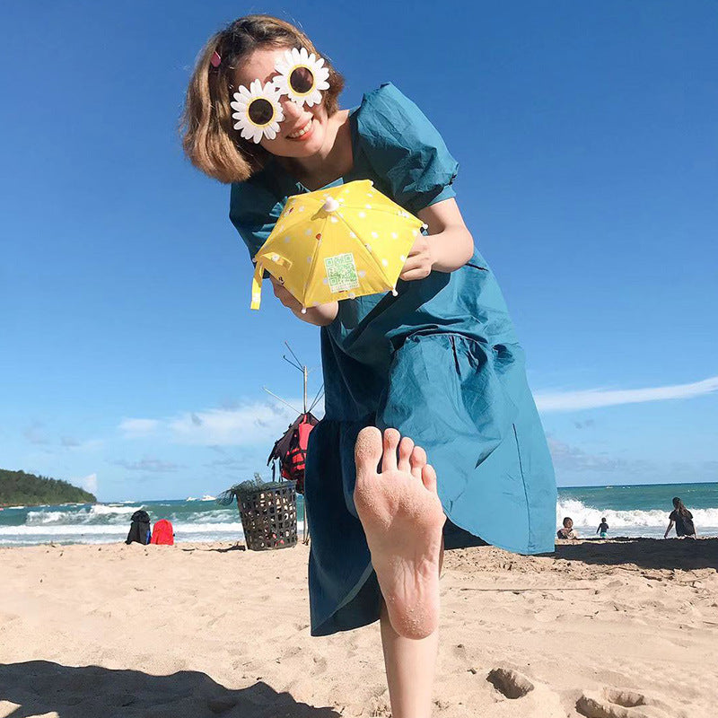 Personalized Mobile Phone Holder Shade Umbrella.