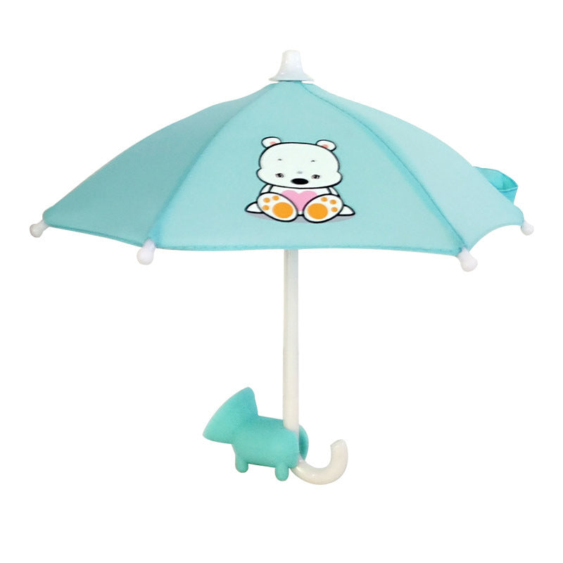 Personalized Mobile Phone Holder Shade Umbrella.