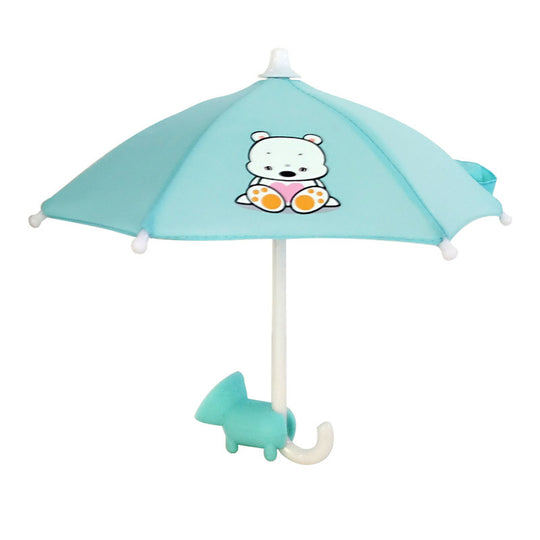Personalized Mobile Phone Holder Shade Umbrella.