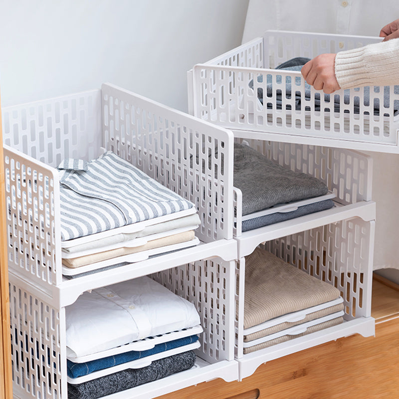 Wardrobe Storage Layered Partition Wardrobe Storage Box.
