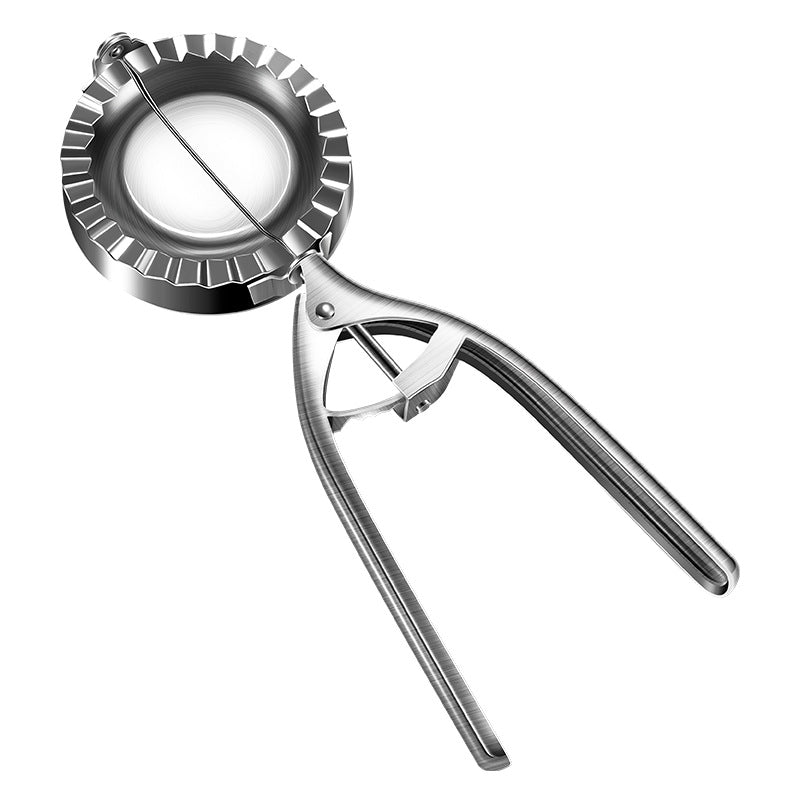 Stainless Steel Pressure Dumpling Wrapper Mold Quick-forming Kitchen Gadgets.