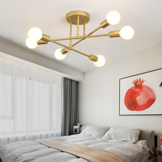 Minimalist LED Chandelier for Bedrooms