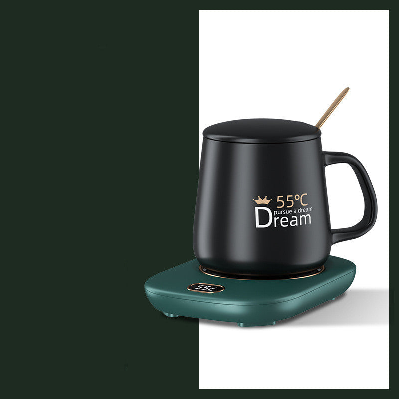 USB Cup Heater Smart Thermostatic Heating Plate 3 Temperature Adjustment Heating Coaster Heater Pad For Tea Coffee Milk Gift Set.