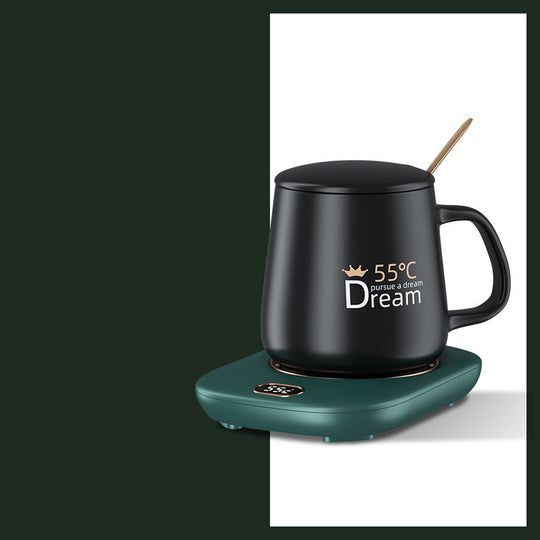 USB Cup Heater Smart Thermostatic Heating Plate 3 Temperature Adjustment Heating Coaster Heater Pad For Tea Coffee Milk Gift Set.