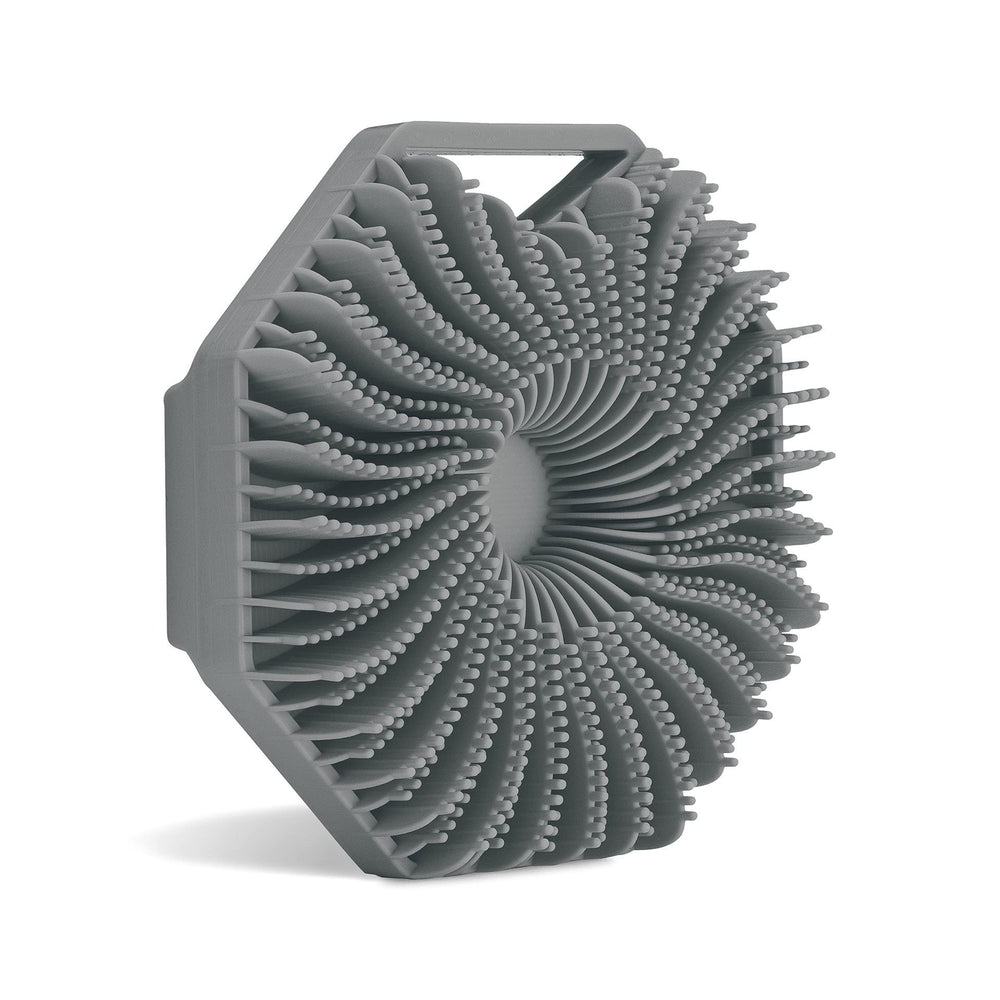 Polygonal Silicone Shower Brush Environmental Protection.