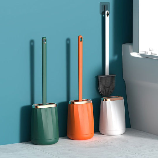 Home Wall Hanging Silicone Toilet Brush.