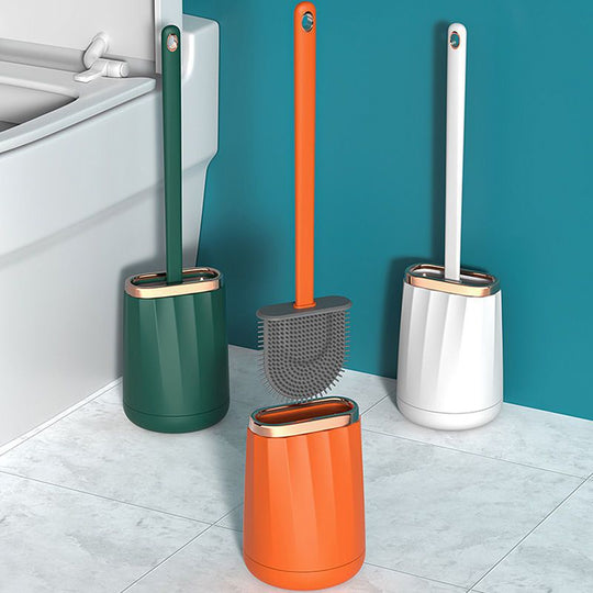 Home Wall Hanging Silicone Toilet Brush.