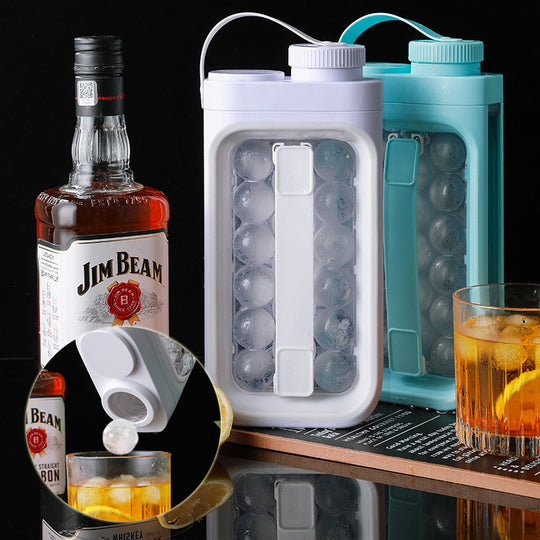 2-in-1 Portable Quick Release Ice Ball Cold Kettle Summer Kitchen Gadgets.