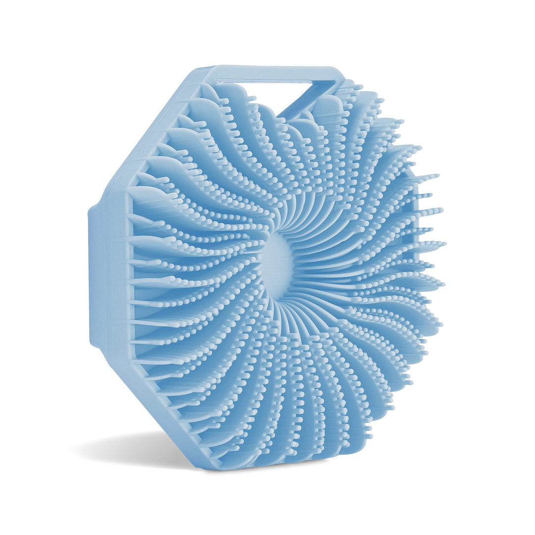 Polygonal Silicone Shower Brush Environmental Protection.