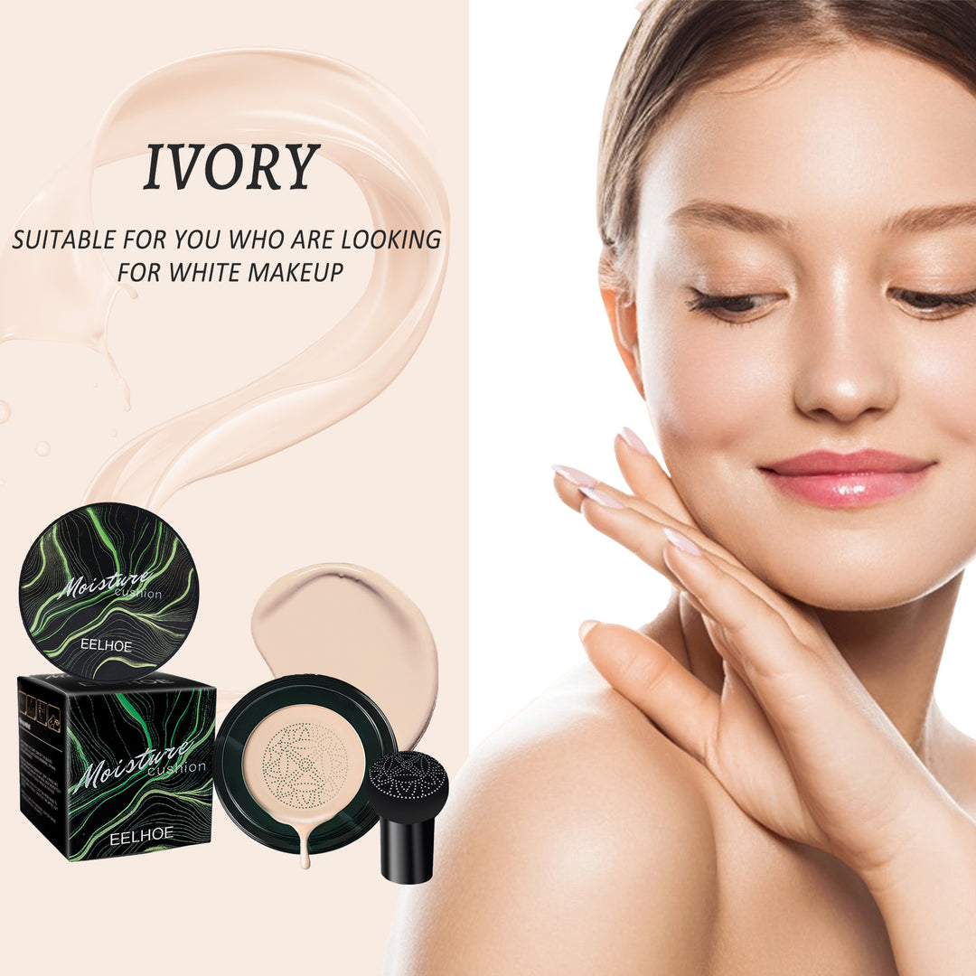 Mushroom-shaped Haircut Cushion Compact BB Cream Facial Blemishes Brightening And Moisturizing.