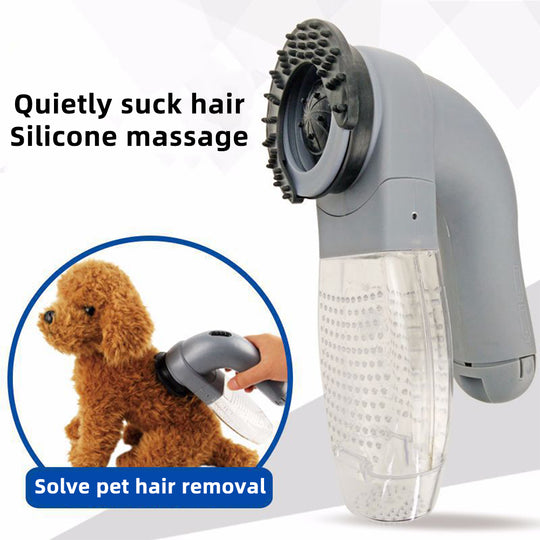 Electric Pet Hair Portable Pet Massage Cleaning Vacuum Cleaner.