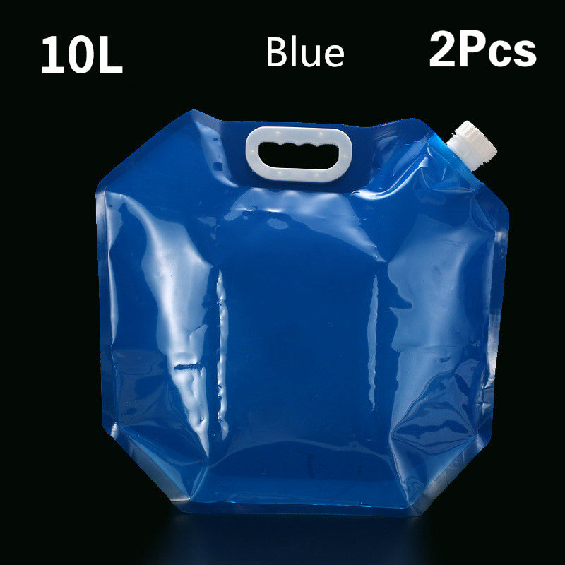 PVC Outdoor Camping Hiking Foldable Portable Water Bags Container.