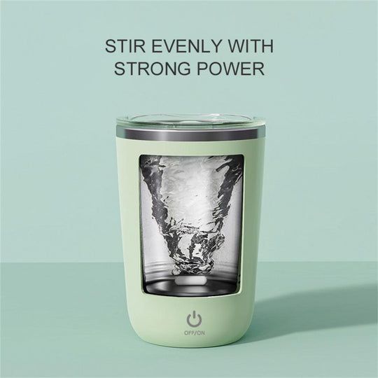 400ml Automatic Self Stirring Mug Coffee Milk Juice Mixing Cup Electric Stainless Steel Lazy Rotating Mug Magnetic Stirring Cup Kitchen Gadgets