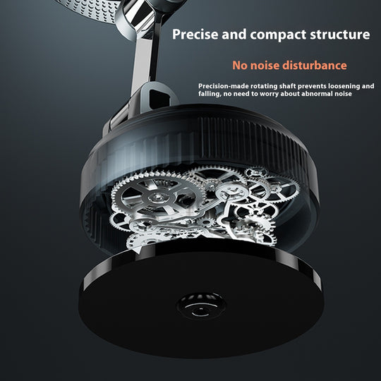 360° Adjustable Vacuum Magnetic Phone Holder for Car/Gym/Mirror/Shower, Ultra-Strong Suction Cup - Universal Car Mount for All Smartphones & Vehicles