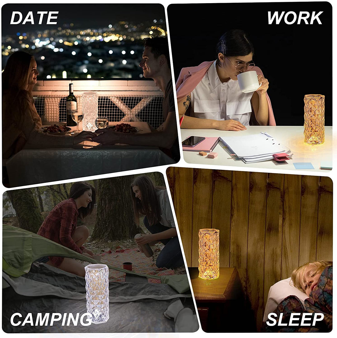 Diamond Crystal Touch Night Light.